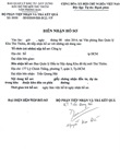Biên nhận đơn (BQL KĐT Thủ Thiêm)